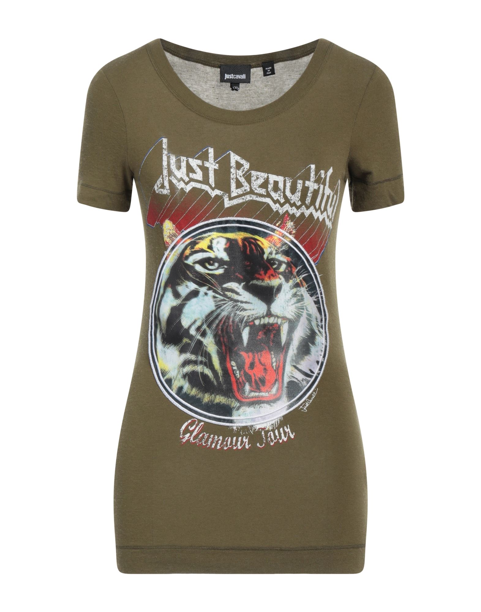 JUST CAVALLI T-shirts Damen Militärgrün von JUST CAVALLI