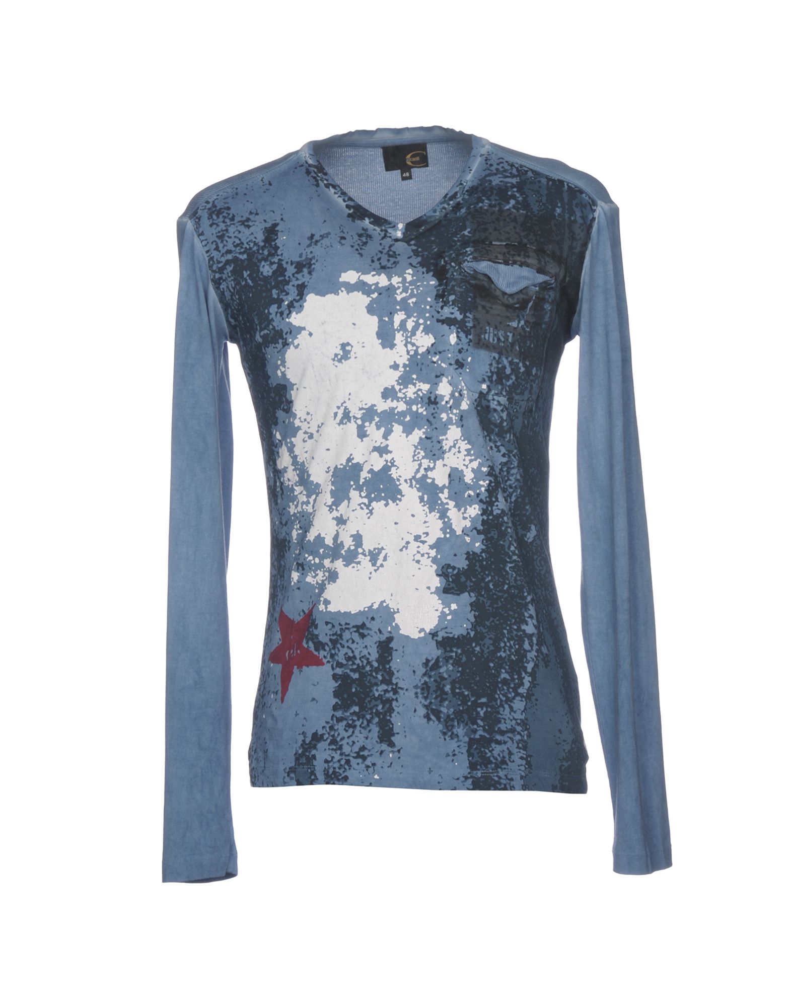 JUST CAVALLI T-shirts Herren Blaugrau von JUST CAVALLI