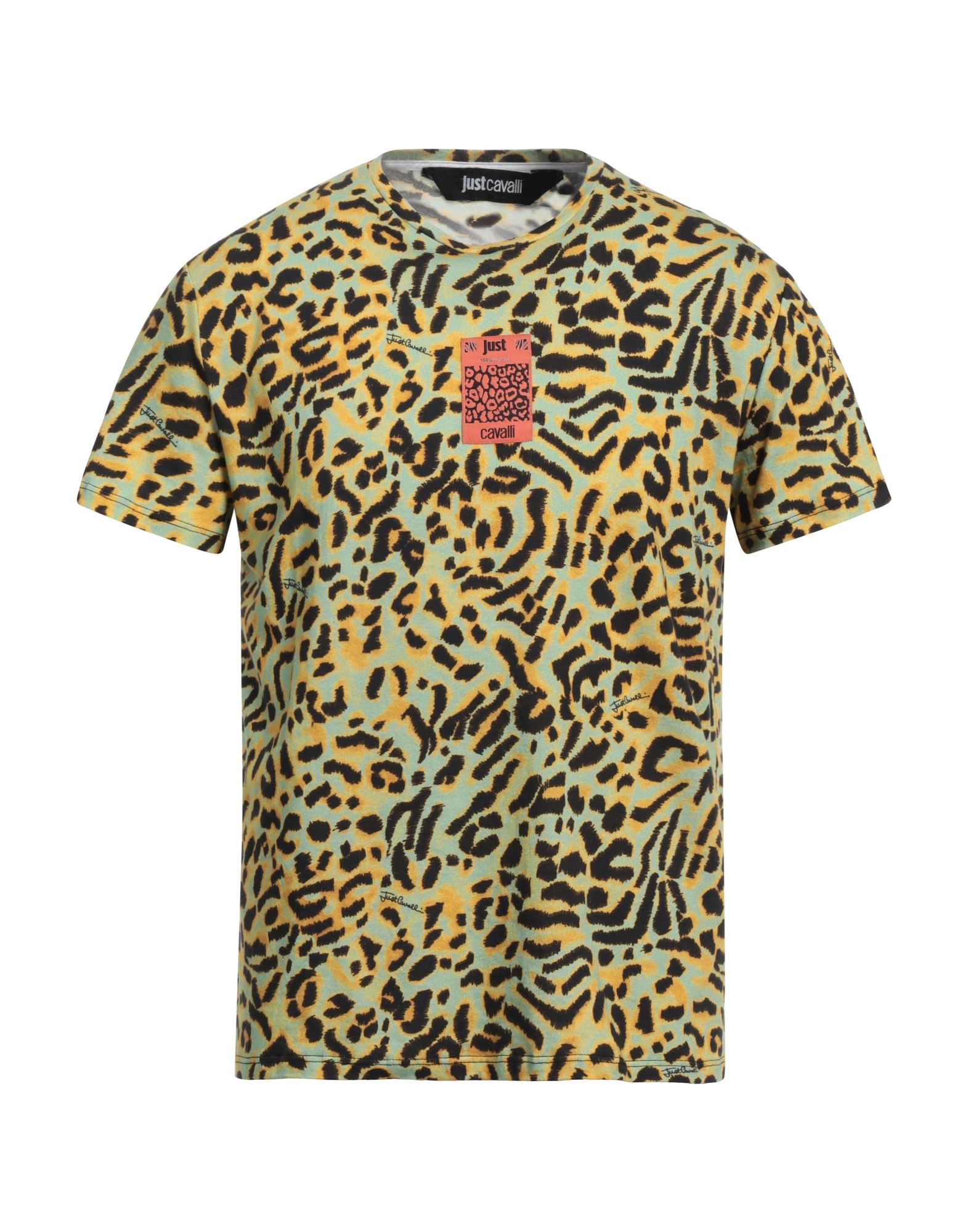 JUST CAVALLI T-shirts Herren Ocker von JUST CAVALLI