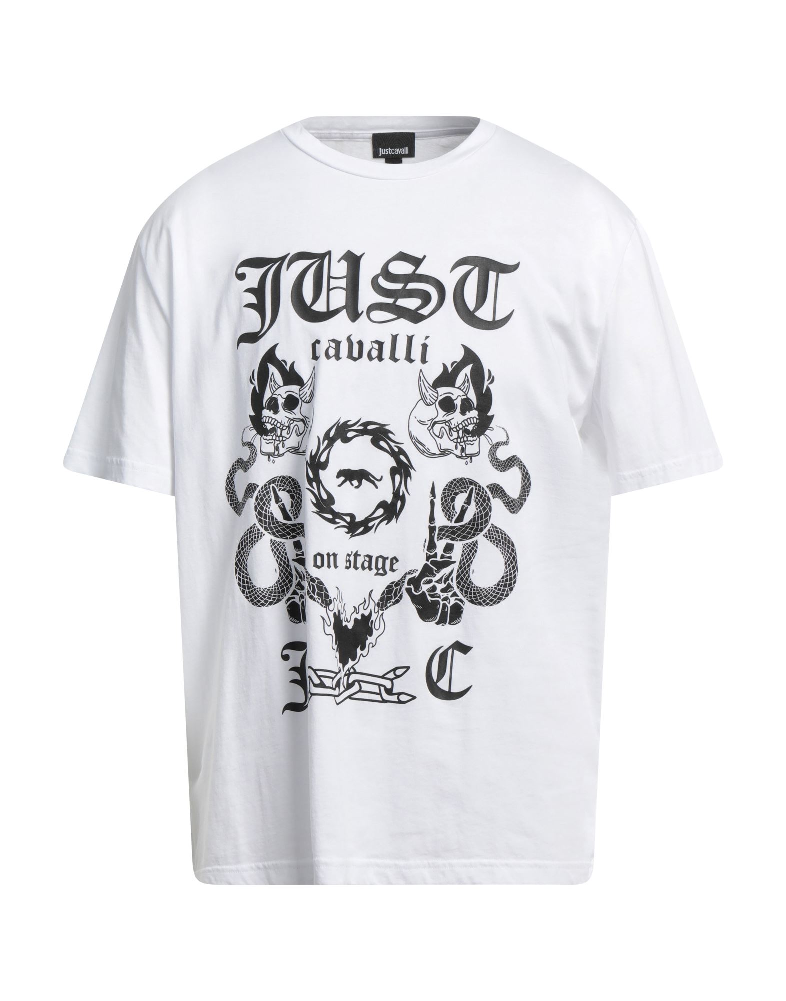 JUST CAVALLI T-shirts Herren Weiß von JUST CAVALLI