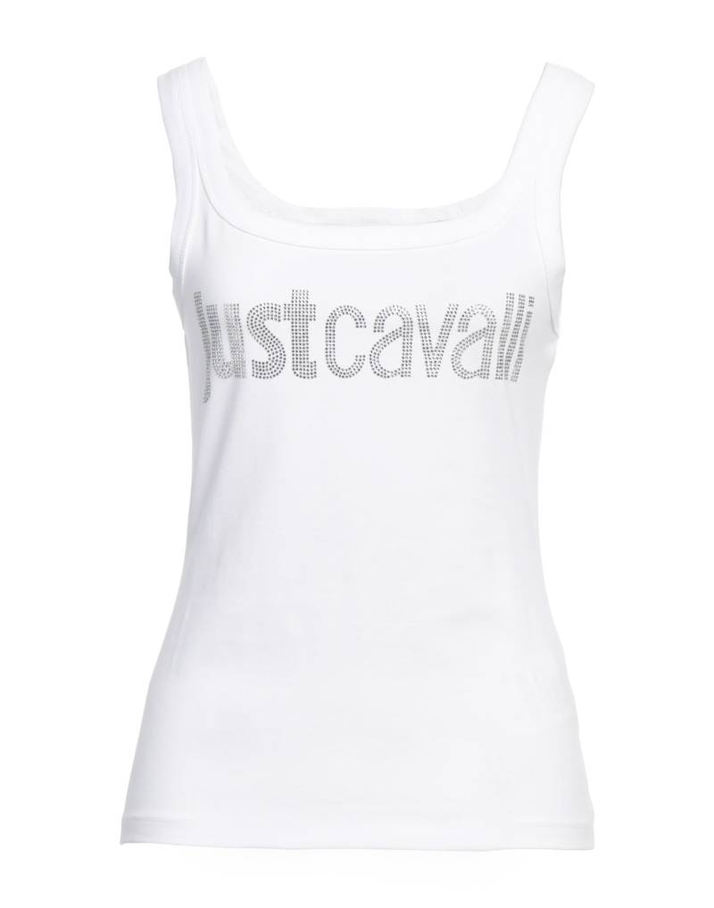 JUST CAVALLI Tank Top Damen Weiß von JUST CAVALLI