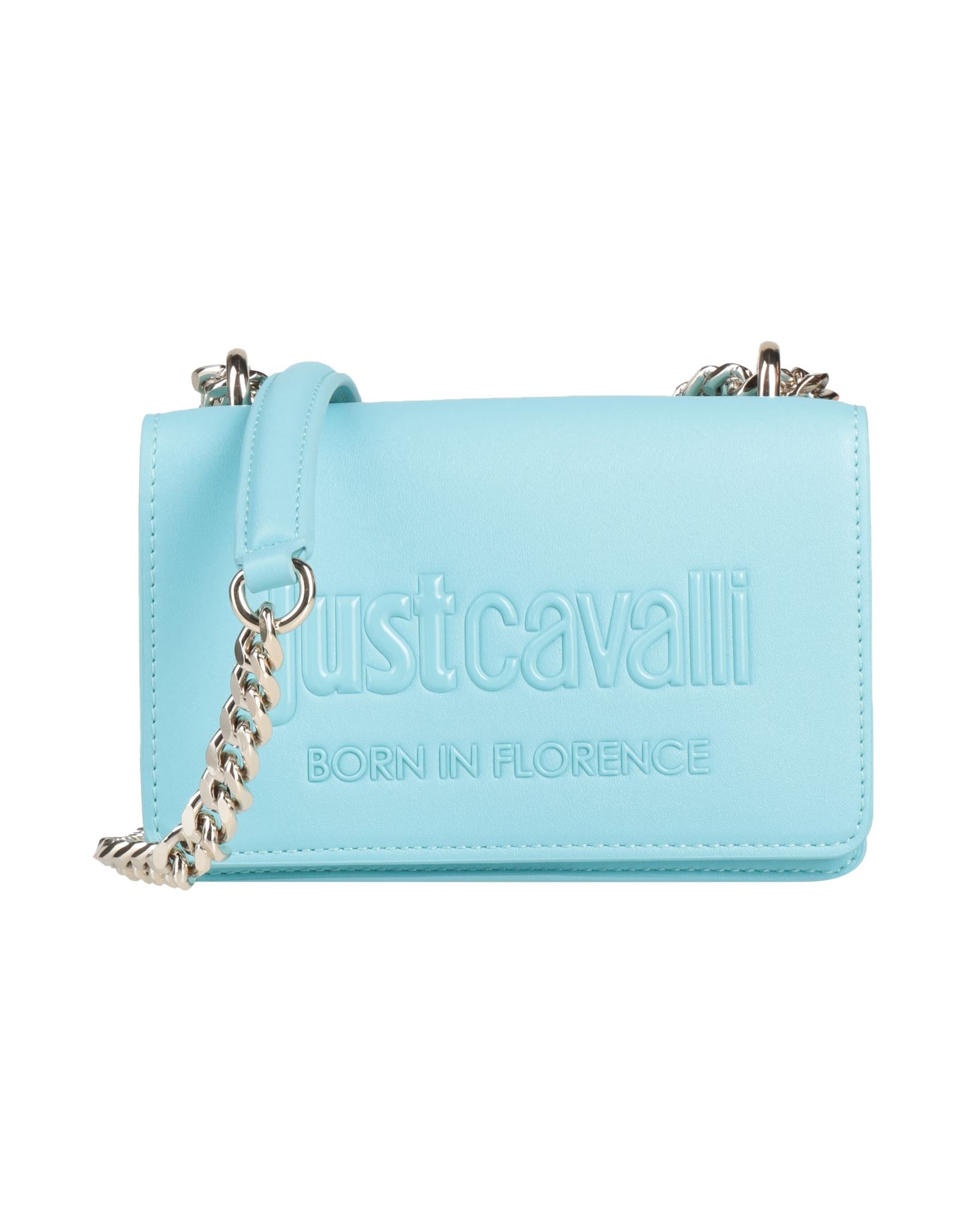 JUST CAVALLI Umhängetasche Damen Himmelblau von JUST CAVALLI