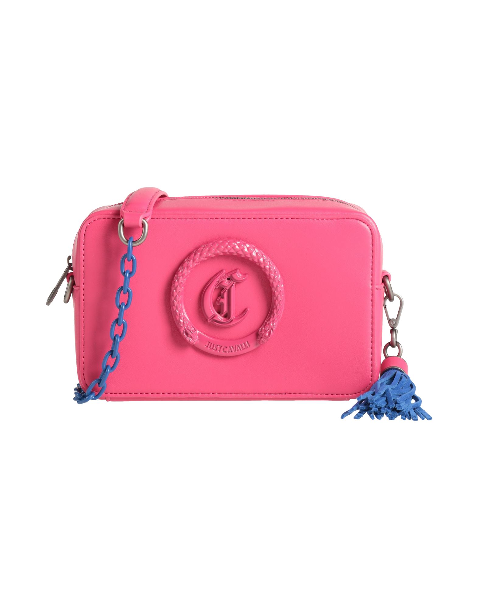 JUST CAVALLI Umhängetasche Damen Magenta von JUST CAVALLI