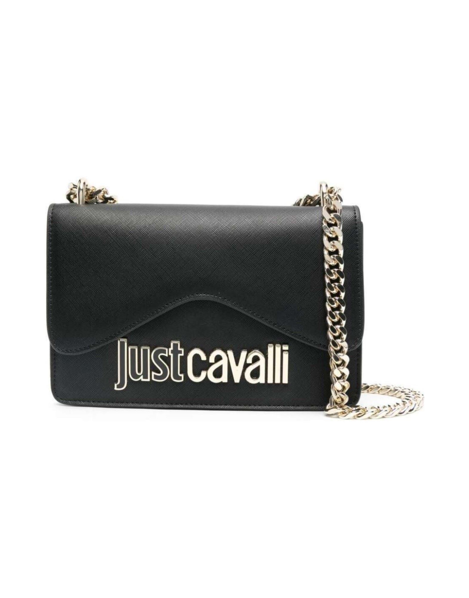 JUST CAVALLI Umhängetasche Damen Schwarz von JUST CAVALLI