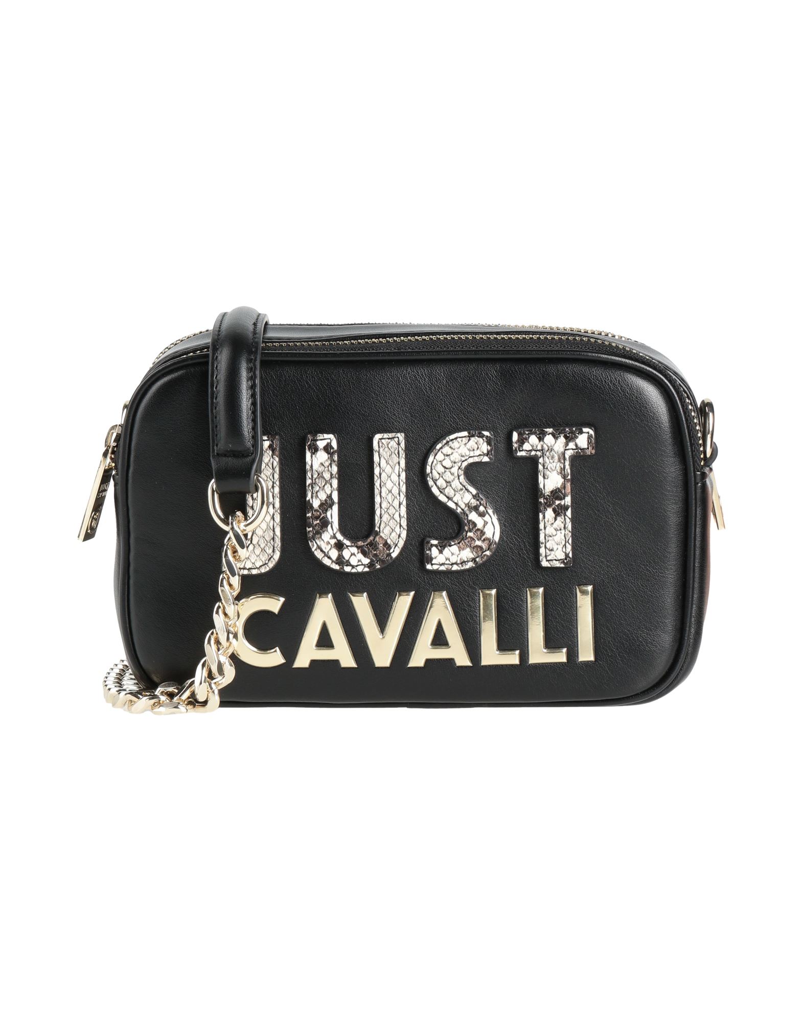 JUST CAVALLI Umhängetasche Damen Schwarz von JUST CAVALLI