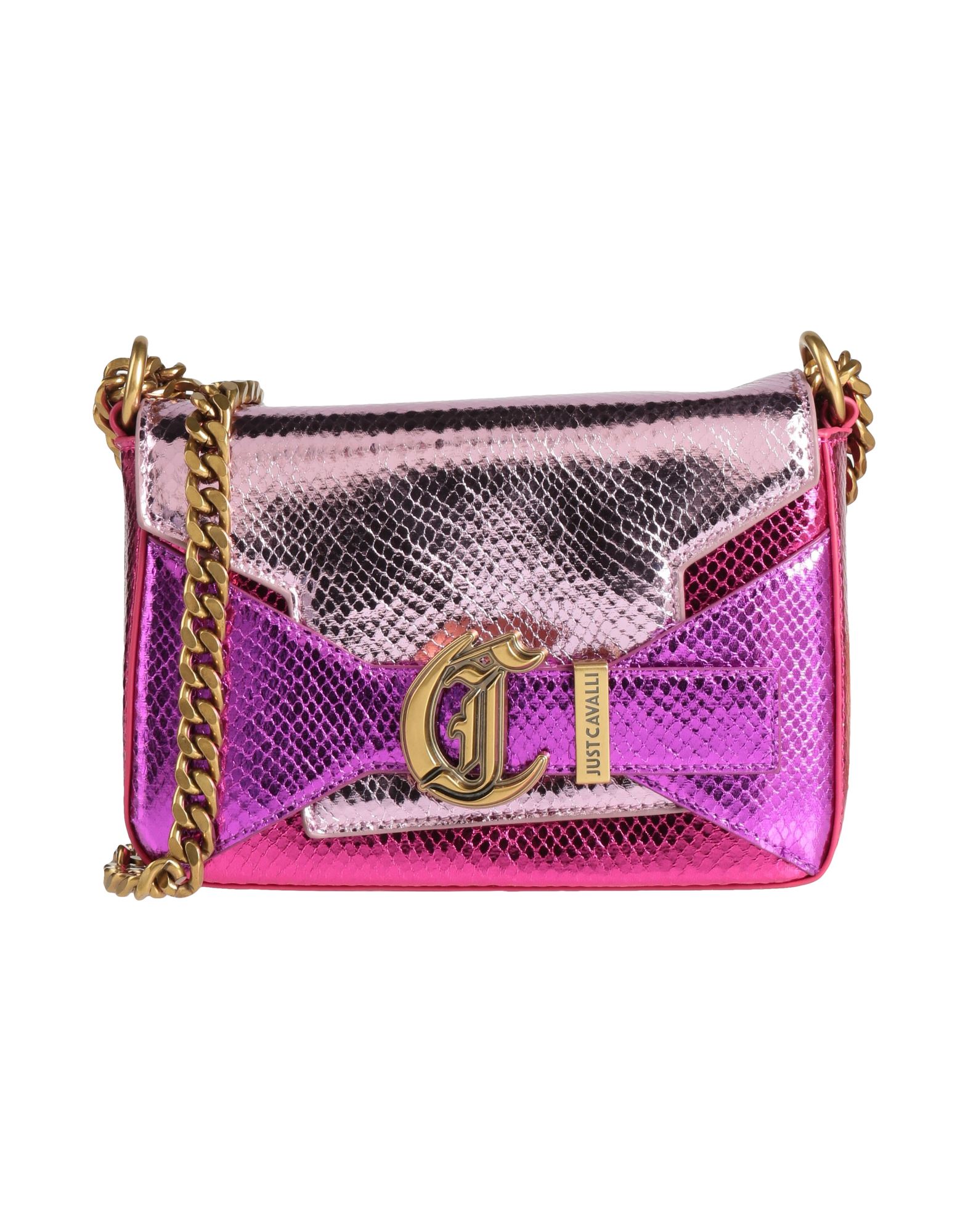 JUST CAVALLI Umhängetasche Damen Violett von JUST CAVALLI