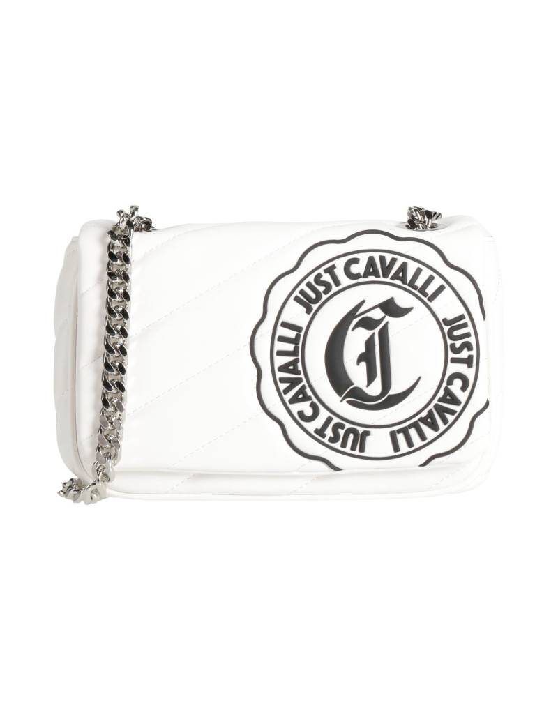 JUST CAVALLI Umhängetasche Damen Weiß von JUST CAVALLI