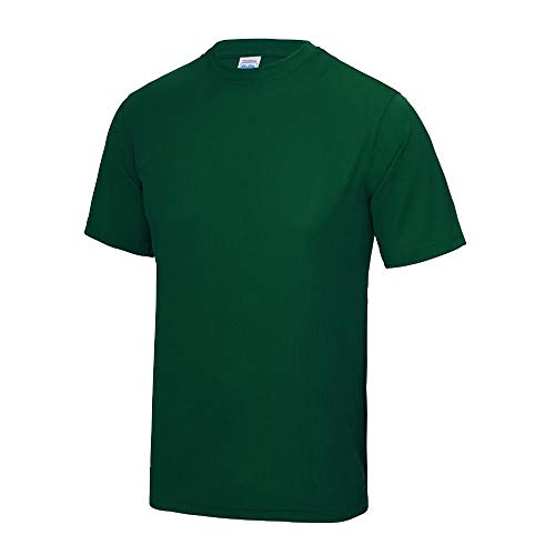 JUST COOL - Herren Funktionsshirt 'Cool T' / Bottle Green, L von JUST COOL