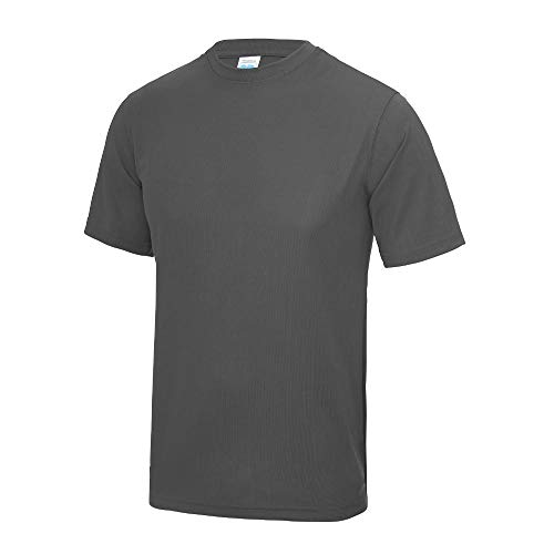 JUST COOL - Herren Funktionsshirt 'Cool T' / Charcoal, 3XL von JUST COOL