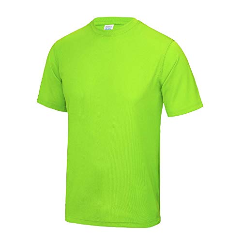 JUST COOL - Herren Funktionsshirt 'Cool T' / Electric Green, L von JUST COOL