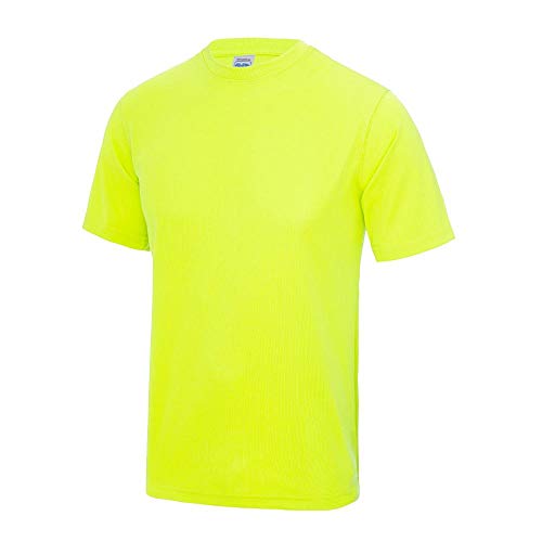 JUST COOL - Herren Funktionsshirt 'Cool T' / Electric Yellow, XXL von JUST COOL