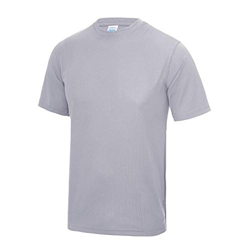 JUST COOL - Herren Funktionsshirt 'Cool T' / Heather Grey, L von JUST COOL