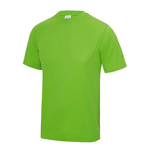 JUST COOL - Herren Funktionsshirt 'Cool T' / Lime Green, XXL von JUST COOL