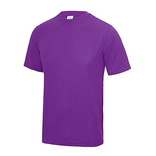 JUST COOL - Herren Funktionsshirt 'Cool T' / Magenta Magic, M von JUST COOL