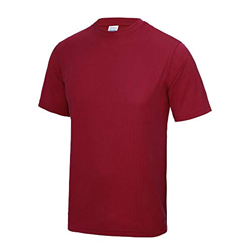 JUST COOL - Herren Funktionsshirt 'Cool T' / Red Hot Chilli, M von JUST COOL