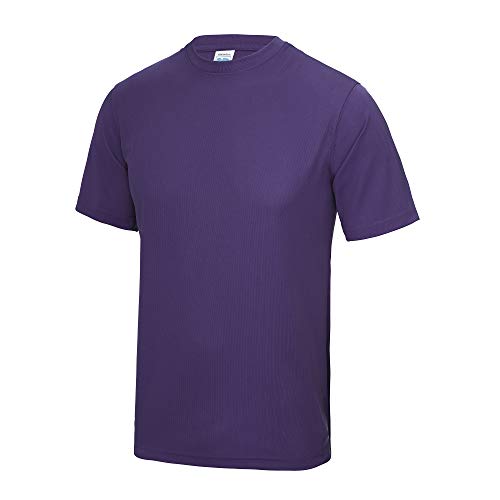 JUST COOL Herren Performance T-Shirt (3XL) (Violett) von Just Cool