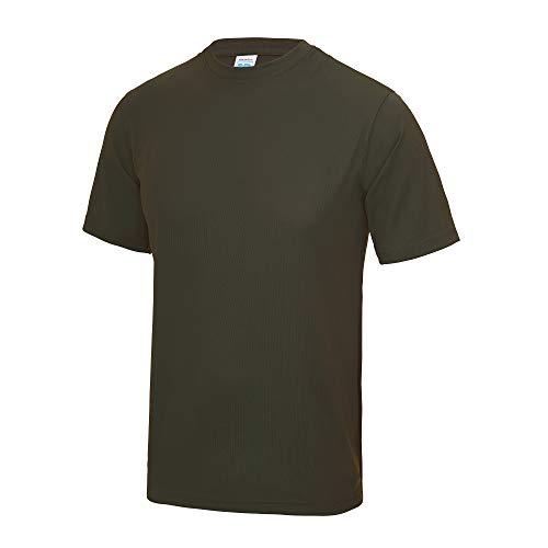 Just Cool Herren Performance T-Shirt XL,Olive von Just Cool