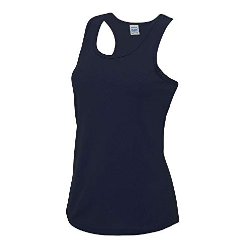 JustCool - Damen Cool Tanktop/French Navy, S von JUST COOL