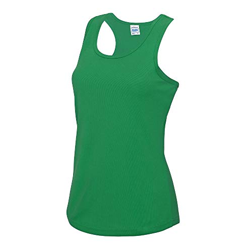 JustCool - Damen Cool Tanktop/Kelly Green, M von JUST COOL