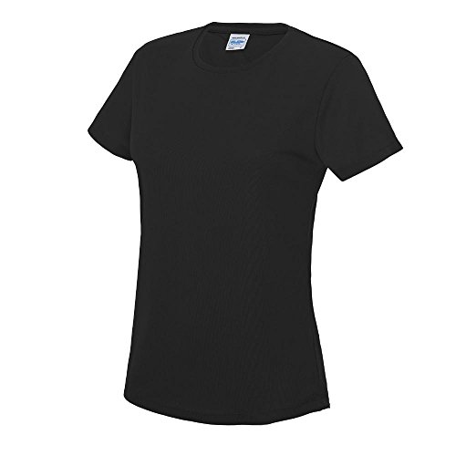 JustCool - Damen Funktionsshirt 'Cool T' / Jet Black, S von JUST COOL