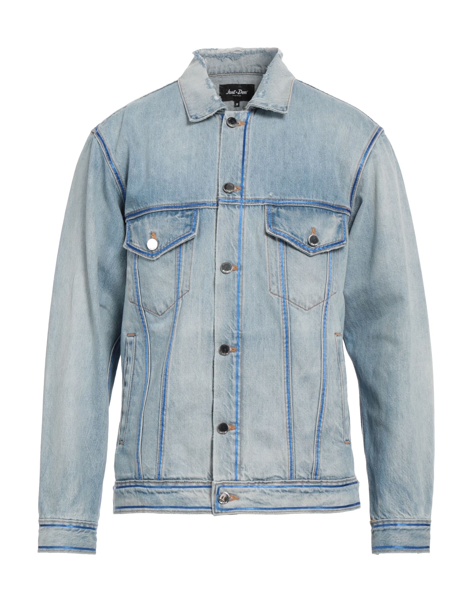 JUST DON Jeansjacke/-mantel Herren Blau von JUST DON