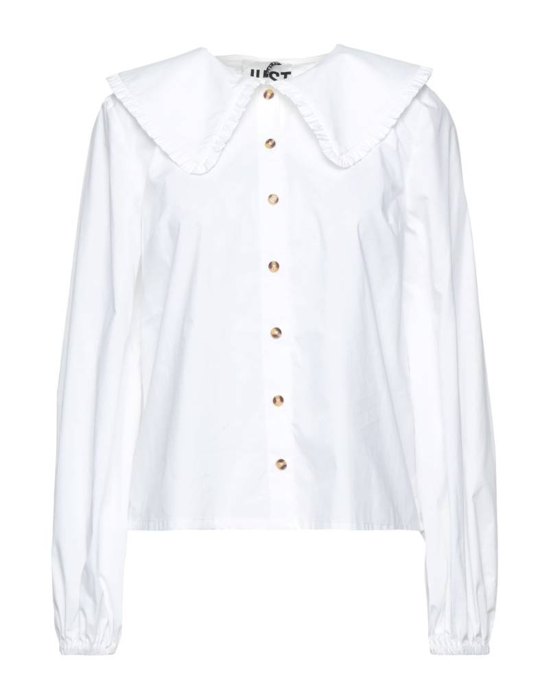 JUST FEMALE Hemd Damen Weiß von JUST FEMALE