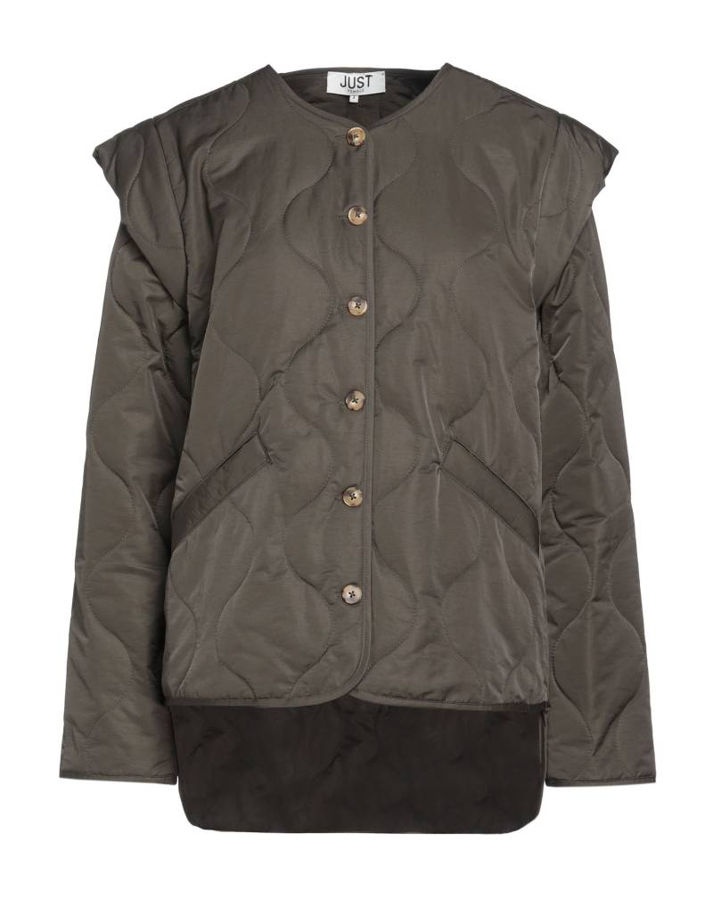 JUST FEMALE Pufferjacke & Daunenjacke Damen Dunkelgrün von JUST FEMALE