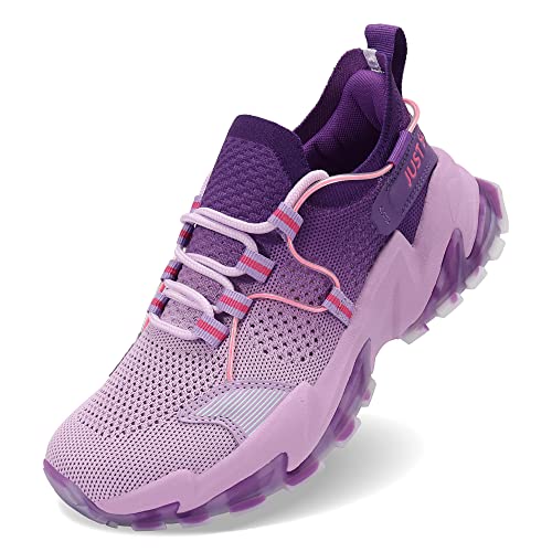 JUST SO SO Damen Laufschuhe Sneaker Sportschuhe Turnschuhe für Damen Sommer Atmungsaktive Wanderschuhe Tennisschuhe 36 EU von JUST SO SO