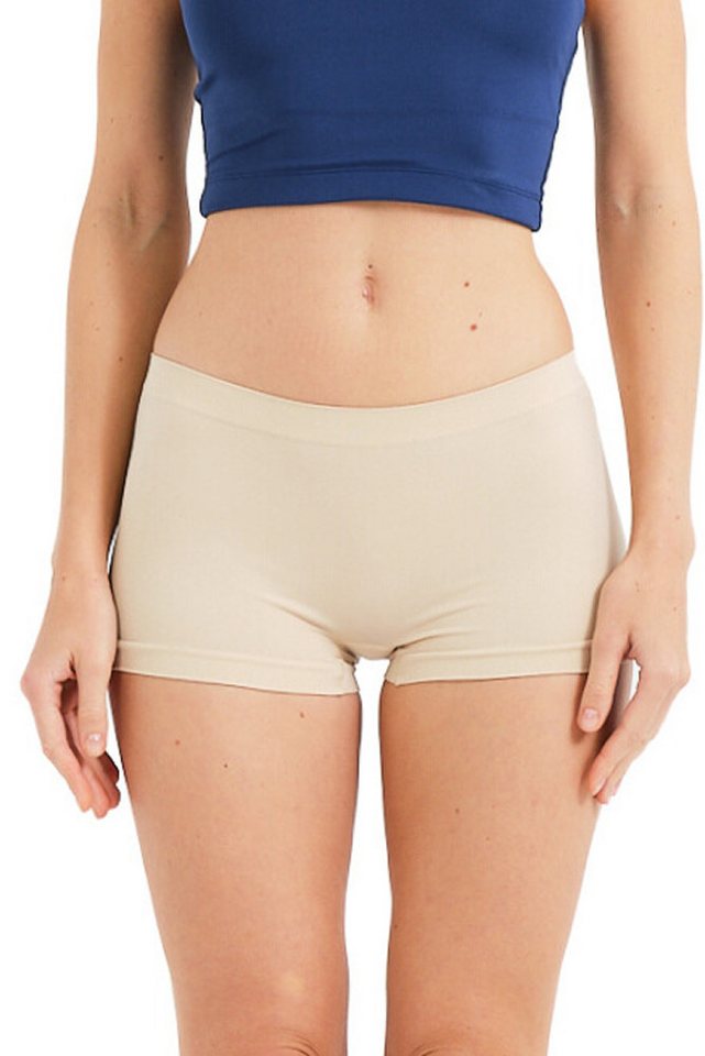 JUSTEVER Boxer Nahtlose, nahtlose Slip-Höschen ohne Abdrücke, Damen-Boxershorts von JUSTEVER
