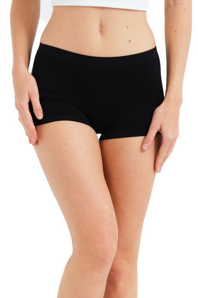 JUSTEVER Boxer Nahtlose, nahtlose Slip-Höschen ohne Abdrücke, Damen-Boxershorts von JUSTEVER