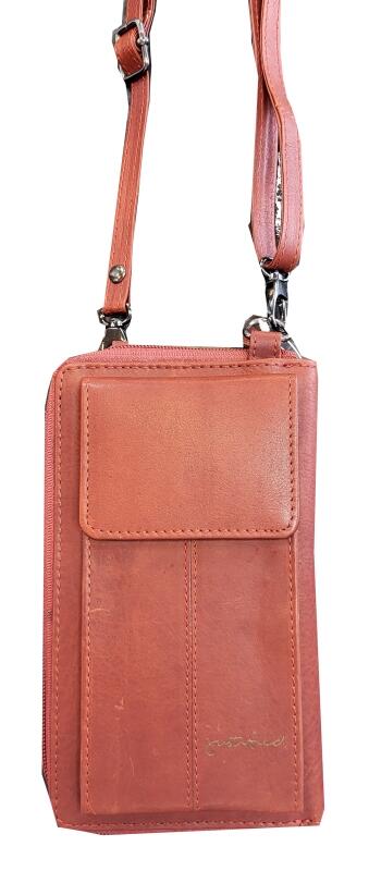 JUSTIFIED - justifiedbags Milou -Wallet Handy-/Börsentasche rot Rot von JUSTIFIED