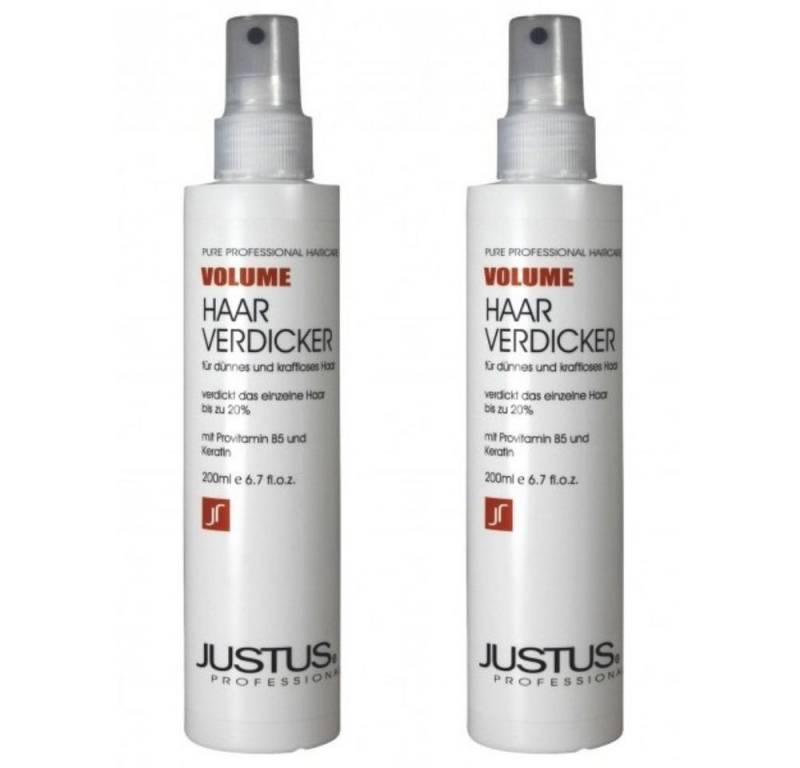 JUSTUS Haarserum Justus Haarverdicker Volume Spray 2 x je 200 ml JUSTUS Haarserum Justus Haarverdicker Volume Spray 2 x je 200 ml von JUSTUS