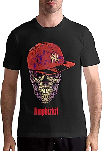 Limp Bizkit T Shirts Men's Tops Short Sleeved Round Neck Cotton Shirt XL Limp Bizkit T Shirts Men's Tops Short Sleeved Round Neck Cotton Shirt XL von JUSUO