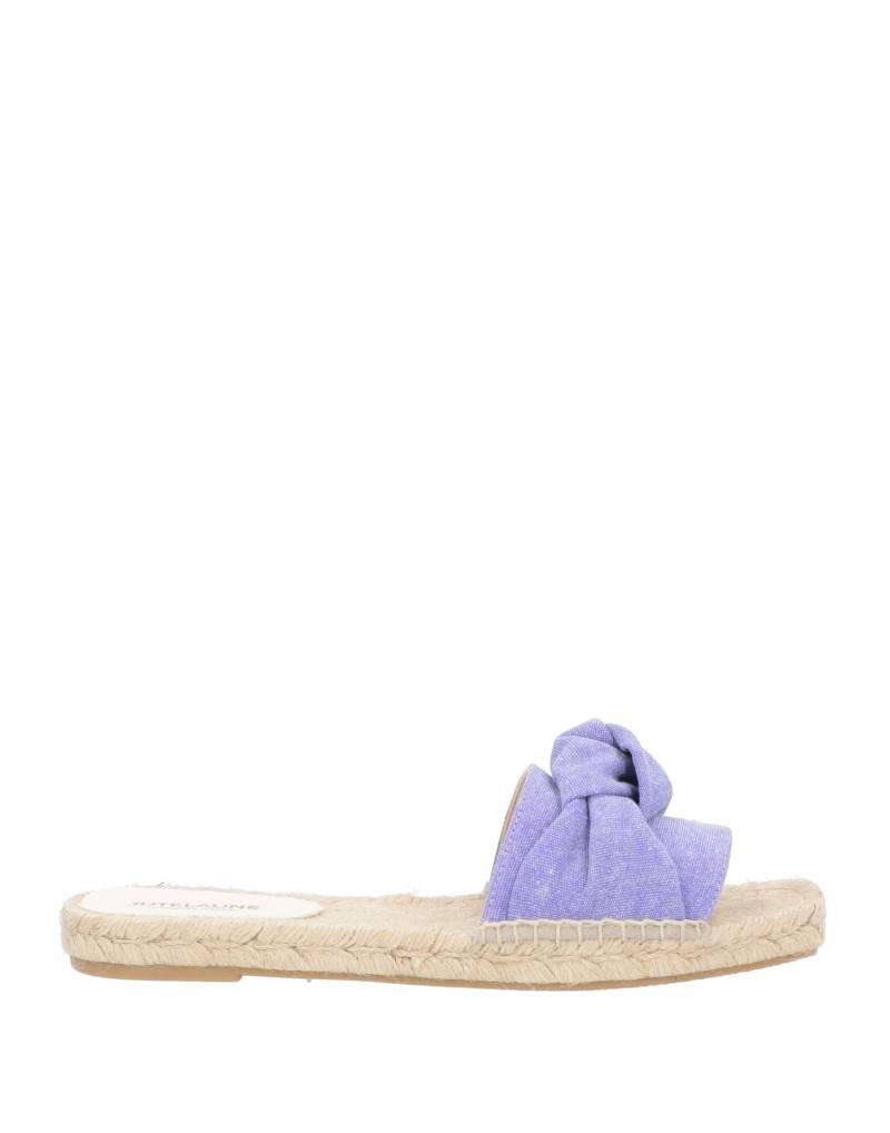 JUTELAUNE Espadrilles Damen Violett von JUTELAUNE