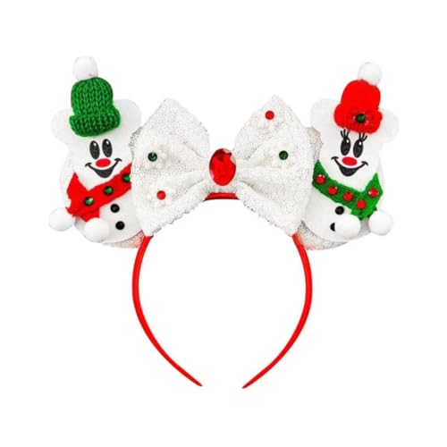 JUTTIRA Weihnachts-Maus-Ohren-Haarband, Weihnachts-Schneemann-Haarband, Rot-Grün-Weiß, Rattenohren, Stirnband, Eichhörnchenohren, Stirnband, Maus-Haarreif, Streifenhörnchen-Ohren, Stirnband, JUTTIRA Weihnachts-Maus-Ohren-Haarband, Weihnachts-Schneemann-Haarband, Rot-Grün-Weiß, Rattenohren, Stirnband, Eichhörnchenohren, Stirnband, Maus-Haarreif, Streifenhörnchen-Ohren, Stirnband, von JUTTIRA