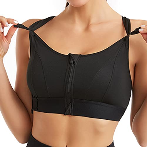 JUUCWOUT Adjustable Wireless Supportive Sports Bra, Verstellbarer kabelloser Sport-BH von JUUCWOUT