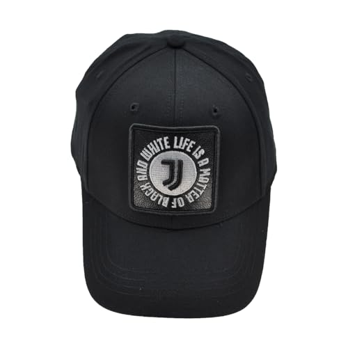 JUVENTUS Unisex 133522 Juve Baseballkappe, Schwarz, One Size von JUVENTUS