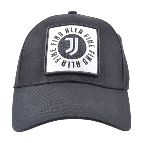 JUVENTUS Unisex 133523 Juve Baseballkappe, Schwarz, One Size von JUVENTUS