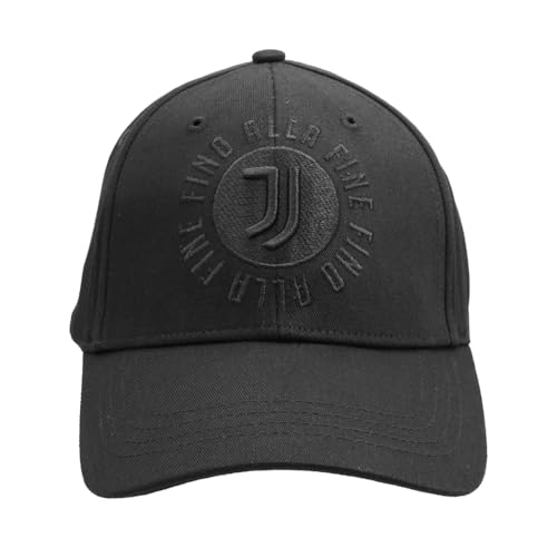 JUVENTUS Unisex 133591 Juve Baseballkappe, Schwarz, One Size von JUVENTUS