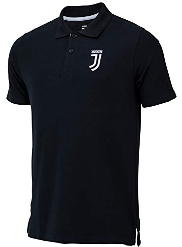 Juventus Herren-Poloshirt, offizielle Kollektion L Schwarz von JUVENTUS