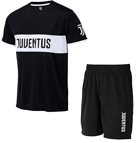 Juventus Kinder Trikot + Shorts Juventus Offizielle Kollektion 8 Jahre Schwarz von JUVENTUS