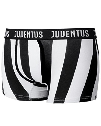 PLANETEX Boxer Juventus FC JJ Unterwäsche Herren Fußball PS 26707 (16, Streifen) von JUVENTUS