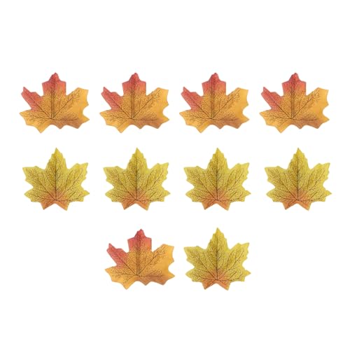 JUYAXIN 10 x Haarspangen mit Blättern, für Thanksgiving, Kostüm-Zubehör, Kopfbedeckung von JUYAXIN