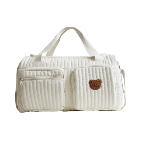 JUYAXIN Baby-Wickeltasche mit großem Fassungsvermögen, stilvolle Mutter mit verstellbarem Schultergurt, für den täglichen Gebrauch und Reisen, Crossbodywindel von JUYAXIN