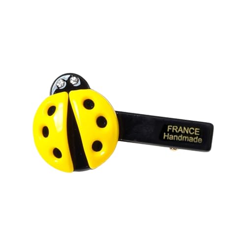 JUYAXIN Bunte Cartoon-Haarspange, schöne Strasssteine, Haarklammer, Käfer, Haarspangen, Mädchen-Haarnadeln, 2000er-Jahre-Trend von JUYAXIN