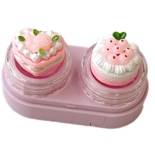 JUYAXIN Cartoon-Cupcake-Objektiv-Set mit Tragewerkzeugen, Schubladenobjektivhalter für geschäftigen Lebensstil und schnellen Objektivwechsel, Pk von JUYAXIN