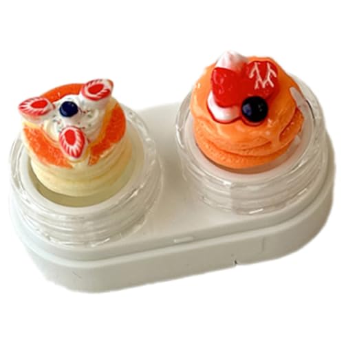 JUYAXIN Cartoon-Cupcake-Objektiv-Set mit Tragewerkzeugen, Schubladenobjektivhalter für geschäftigen Lebensstil und schnellen Objektivwechsel, W von JUYAXIN