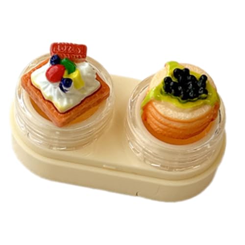 JUYAXIN Cartoon-Cupcake-Objektiv-Set mit Tragewerkzeugen, Schubladenobjektivhalter für geschäftigen Lebensstil und schnellen Objektivwechsel, Y von JUYAXIN