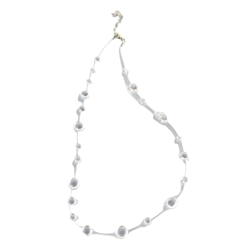 JUYAXIN Dew Jewelry Collection Halskette aus robuster Zinklegierung mit unsichtbaren Faden-Designs, Freizeitkleidung, Kristalle, Tautropfen-Halskette, Einheitsgröße, Wie beschrieben, Wie beschrieben JUYAXIN Dew Jewelry Collection Halskette aus robuster Zinklegierung mit unsichtbaren Faden-Designs, Freizeitkleidung, Kristalle, Tautropfen-Halskette, Einheitsgröße, Wie beschrieben, Wie beschrieben von JUYAXIN