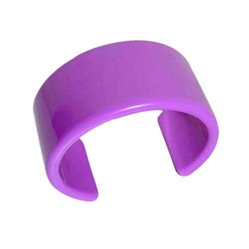 JUYAXIN Indischer Party-Schmuck, modisch, bunt, stabil, Harz, Acryl, große offene Armreifen für Frauen, geometrische breite Armbänder JUYAXIN Indischer Party-Schmuck, modisch, bunt, stabil, Harz, Acryl, große offene Armreifen für Frauen, geometrische breite Armbänder von JUYAXIN
